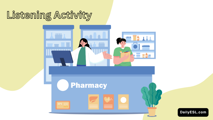 Pharmacy counter
